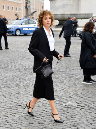 Rome, 71st David di Donatello Awards, Arrivals at the Quirinale Palace. Pictured: Valeria Golino  Copyright: xVincenzoxLandix xipa-agency.netx xDxAvanzo Provvisionatox IPA_Agency_IPA74449950