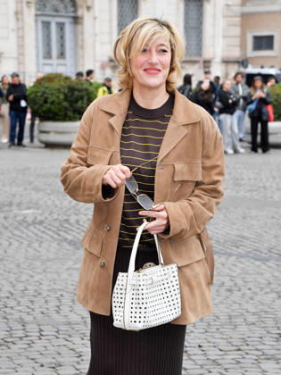 Rome, 71st David di Donatello Awards, Arrivals at the Quirinale Palace. Pictured is Valeria Bruni Tedeschi.  Copyright: xVincenzoxLandix xipa-agency.netx xDxAvanzo Provvisionatox IPA_Agency_IPA74449889