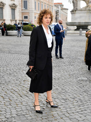 Rome, 71st David di Donatello Awards, Arrivals at the Quirinale Palace. Pictured: Valeria Golino  Copyright: xVincenzoxLandix xipa-agency.netx xDxAvanzo Provvisionatox IPA_Agency_IPA74449974
