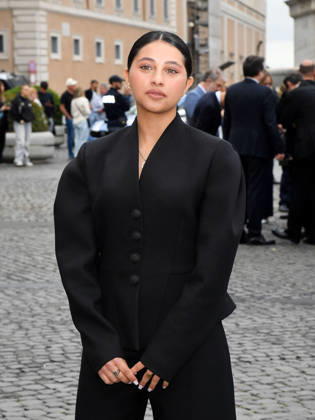 Rome, 71st David di Donatello Awards, Arrivals at the Quirinale Palace. Pictured: Ludovica Nasti  Copyright: xVincenzoxLandix xipa-agency.netx xDxAvanzo Provvisionatox IPA_Agency_IPA74449780