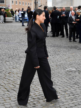 Rome, 71st David di Donatello Awards, Arrivals at the Quirinale Palace. Pictured: Ludovica Nasti  Copyright: xVincenzoxLandix xipa-agency.netx xDxAvanzo Provvisionatox IPA_Agency_IPA74449782