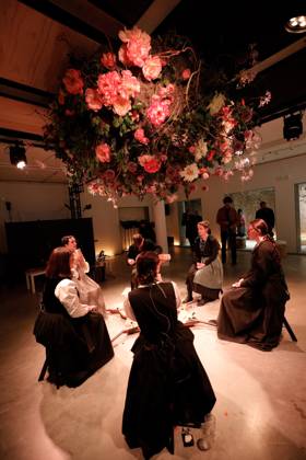 May 5, 2026, Venice, Rome, Italy: The Toloka ensemble performs inside the Russian Pavilion at the Venice Art Biennale, 05 05 2026 Venice Italy  - ZUMAa289 20260505_zia_a289_023 Copyright: xMircoxToniolox xAgfx
