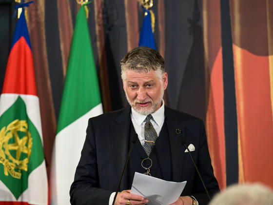 Rome, 71st David di Donatello Awards Ceremony at the Quirinale Palace - Pictured: Minister Alessandro Giuli  Copyright: xMaurizioxD Avanzox xipa-agency.netx xDxAvanzo Landi Provvisionatox IPA_Agency_IPA74450085