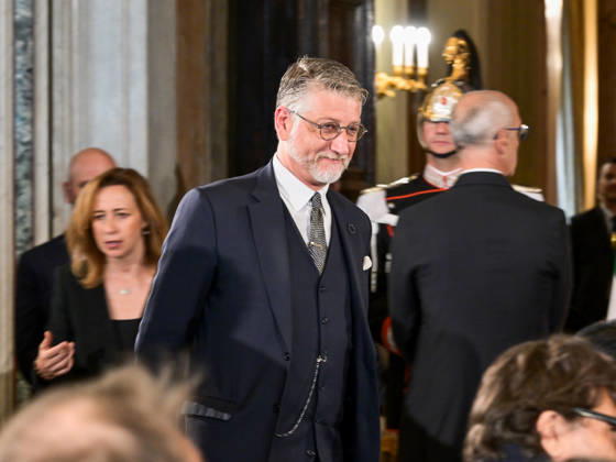 Rome, 71st edition of the David di Donatello Awards, the Quirinale. In the photo: Minister Alessandro Giuli.  Copyright: xMaurizioxD Avanzox xipa-agency.netx xDxAvanzo Landi Provvisionatox IPA_Agency_IPA74450183
