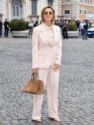 Rome, 71st David di Donatello Awards, Arrivals at the Quirinale Palace. Pictured: Greta Scarano  Copyright: xVincenzoxLandix xipa-agency.netx xDxAvanzo Provvisionatox IPA_Agency_IPA74450206