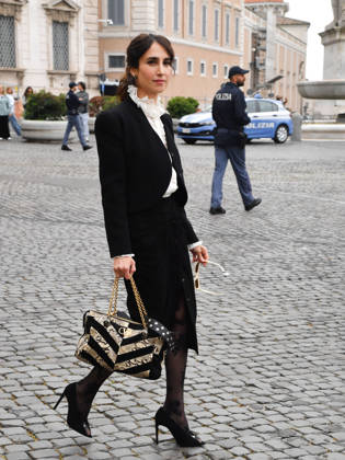 Rome, 71st David di Donatello Awards, Arrivals at the Quirinale Palace. Pictured: Silvia D Amico  Copyright: xVincenzoxLandix xipa-agency.netx xDxAvanzo Provvisionatox IPA_Agency_IPA74450237