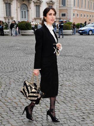 Rome, 71st David di Donatello Awards, Arrivals at the Quirinale Palace. Pictured: Silvia D Amico  Copyright: xVincenzoxLandix xipa-agency.netx xDxAvanzo Provvisionatox IPA_Agency_IPA74450263