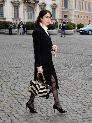 Rome, 71st David di Donatello Awards, Arrivals at the Quirinale Palace. Pictured: Silvia D Amico  Copyright: xVincenzoxLandix xipa-agency.netx xDxAvanzo Provvisionatox IPA_Agency_IPA74450264
