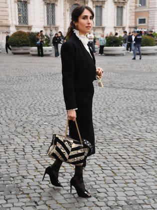 Rome, 71st David di Donatello Awards, Arrivals at the Quirinale Palace. Pictured: Silvia D Amico  Copyright: xVincenzoxLandix xipa-agency.netx xDxAvanzo Provvisionatox IPA_Agency_IPA74450265