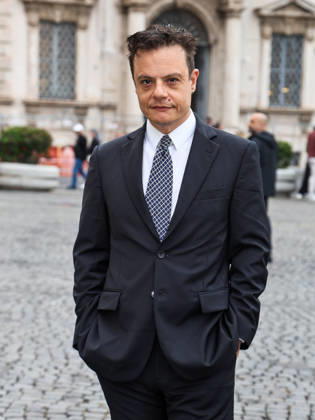 Rome, 71st edition of the David di Donatello Awards, arrivals at the Quirinale. In the photo: Lino Musella  Copyright: xMarcoxProvvisionatox xipa-agency.netx xDxAvanzo Landi Provvisionatox IPA_Agency_IPA74450485