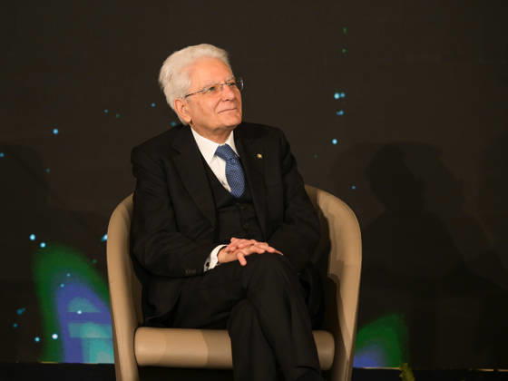 Rome, 71st edition of the David di Donatello Awards, Ceremony at the Quirinale. In the photo: the President of the Republic Sergio Mattarella.  Copyright: xMarcoxProvvisionatox xipa-agency.netx xDxAvanzo Landi Provvisionatox IPA_Agency_IPA74450740