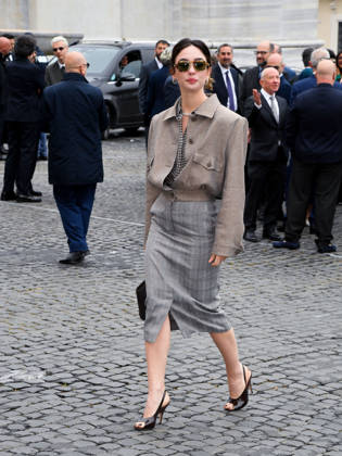 Rome, 71st David di Donatello Awards, Arrivals at the Quirinale Palace. Pictured is Matilda De Angelis.  Copyright: xVincenzoxLandix xipa-agency.netx xDxAvanzo Provvisionatox IPA_Agency_IPA74450779