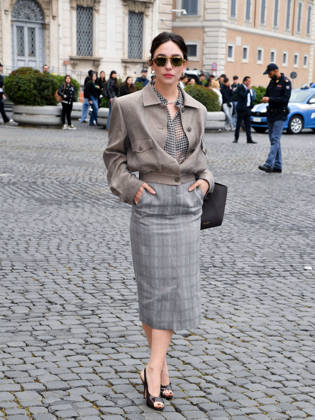 Rome, 71st David di Donatello Awards, Arrivals at the Quirinale Palace. Pictured is Matilda De Angelis.  Copyright: xVincenzoxLandix xipa-agency.netx xDxAvanzo Provvisionatox IPA_Agency_IPA74450790