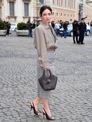 Rome, 71st David di Donatello Awards, Arrivals at the Quirinale Palace. Pictured is Matilda De Angelis.  Copyright: xVincenzoxLandix xipa-agency.netx xDxAvanzo Provvisionatox IPA_Agency_IPA74450806