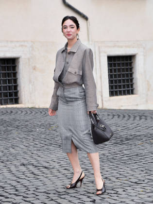 Rome, 71st David di Donatello Awards, Arrivals at the Quirinale Palace. Pictured is Matilda De Angelis.  Copyright: xVincenzoxLandix xipa-agency.netx xDxAvanzo Provvisionatox IPA_Agency_IPA74450823