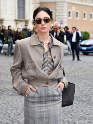 Rome, 71st David di Donatello Awards, Arrivals at the Quirinale Palace. Pictured is Matilda De Angelis.  Copyright: xVincenzoxLandix xipa-agency.netx xDxAvanzo Provvisionatox IPA_Agency_IPA74450788