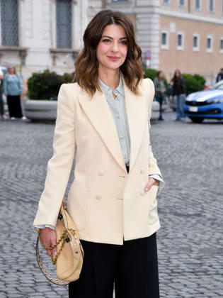 Rome, 71st David di Donatello Awards, Arrivals at the Quirinale Palace. Pictured: Barbara Ronchi.  Copyright: xVincenzoxLandix xipa-agency.netx xDxAvanzo Provvisionatox IPA_Agency_IPA74450827