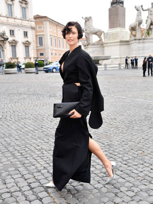 Rome, 71st David di Donatello Awards, Arrivals at the Quirinale Palace. Pictured: Bianca Balti  Copyright: xVincenzoxLandix xipa-agency.netx xDxAvanzo Provvisionatox IPA_Agency_IPA74450886