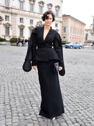 Rome, 71st David di Donatello Awards, Arrivals at the Quirinale Palace. Pictured: Bianca Balti  Copyright: xVincenzoxLandix xipa-agency.netx xDxAvanzo Provvisionatox IPA_Agency_IPA74450888