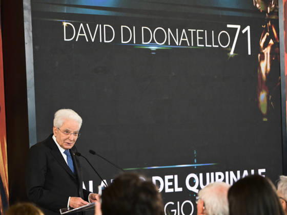 Rome, 71st edition of the David di Donatello Awards, Ceremony at the Quirinale. In the photo: the President of the Republic Sergio Mattarella.  Copyright: xMarcoxProvvisionatox xipa-agency.netx xDxAvanzo Landi Provvisionatox IPA_Agency_IPA74451053