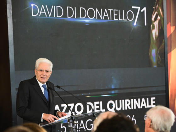 Rome, 71st edition of the David di Donatello Awards, Ceremony at the Quirinale. In the photo: the President of the Republic Sergio Mattarella.  Copyright: xMarcoxProvvisionatox xipa-agency.netx xDxAvanzo Landi Provvisionatox IPA_Agency_IPA74451059
