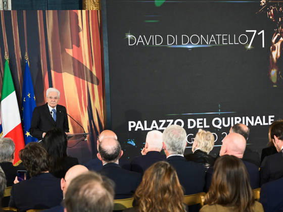 Rome, 71st edition of the David di Donatello Awards, Ceremony at the Quirinale. In the photo: the President of the Republic Sergio Mattarella.  Copyright: xMarcoxProvvisionatox xipa-agency.netx xDxAvanzo Landi Provvisionatox IPA_Agency_IPA74451069