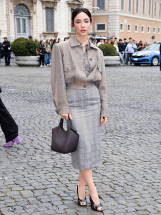 Rome, 71st David di Donatello Awards, Arrivals at the Quirinale Palace. Pictured is Matilda De Angelis.  Copyright: xVincenzoxLandix xipa-agency.netx xDxAvanzo Provvisionatox IPA_Agency_IPA74450796