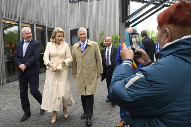King Philippe And Queen Mathilde Visit The Province of Flemish Brabant VLAAMS-BRABANT, BELGIUM - MAY 05: King Philippe of Belgium and Queen Mathilde of Belgium pictured visiting VUB STEAM Academie in Pajottegem during a trip to the province of Flemish Brabant on May 05, 2026 in Vlaams-Brabant, Belgium, 05 05 2026 Vlaams-Brabant Belgium  Copyright: xPhilipxReynaersx
