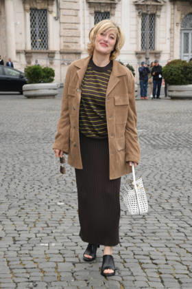 Arrivals At the Presentation of David di Donatello Award Nominees Quirinale - Rome, Italy Valeria Bruni Tedeschi Arrivals At the Presentation of David di Donatello Award Nominees Quirinale - Rome, Italy 5th May 2026 SGPItalia id 134848_001 * Not Exclusive  Copyright: xSGPx