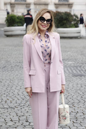 May 5, 2026, Rome, Rome, ITALY: Ornella Muti. Ceremony at the Quirinale Palace for the presentation of the David di Donatello Award nominees, Rome, May 5, 2026. Rome ITALY  - ZUMAa289 20260505_zia_a289_114 Copyright: xRiccardoxDexLucax xAgfx