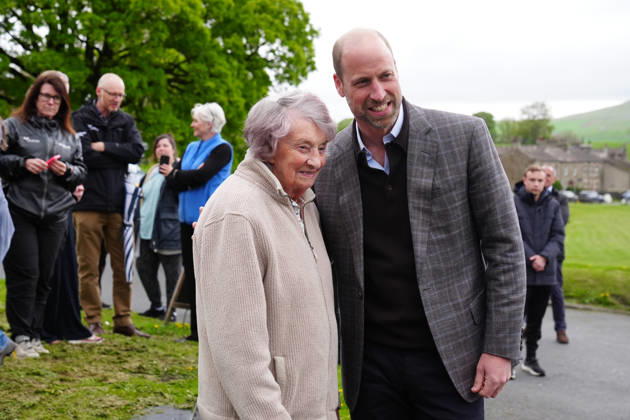 The Prince of Wales visits Yorkshire The Prince of Wales visits the village of Bainbridge to highlight rural communities and sustainability, in North Yorkshire, UK, on the 5th May 2026. Picture by Owen Humphreys WPA-Pool Bainbridge Yorkshire United Kingdom  WHA-0817