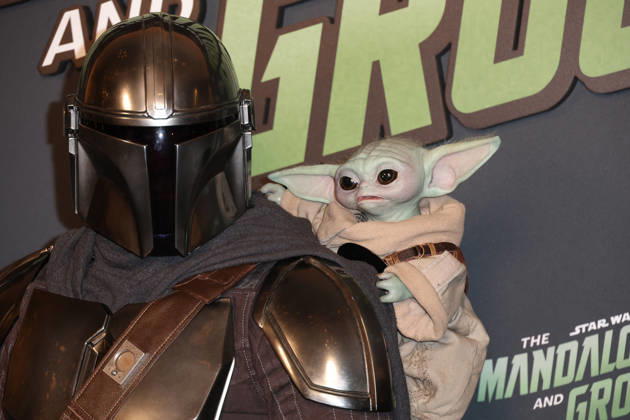 The Mandalorian and Grogu eÌveÌnement speÌcial fans au Grand Rex Ã Paris The Mandalorian and Grogu The Mandalorian and Grogu eÌveÌnement speÌcial fans au Grand Rex Ã Paris, le 5 mai 2026. Pedro Pascal, Sigourney Weaver and Jon Favreau at the The Mandalorian and Grogu fans special events at the Grand Rex theatre in Paris on may 5th 2026.  Copyright: xFabricexChasseryx