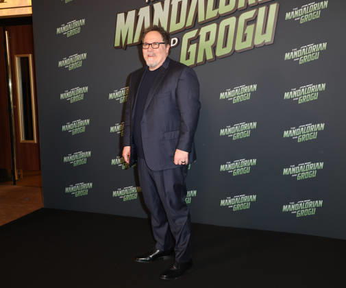 The Mandalorian and Grogu eÌveÌnement speÌcial fans au Grand Rex Ã Paris Jon Favreau The Mandalorian and Grogu eÌveÌnement speÌcial fans au Grand Rex Ã Paris, le 5 mai 2026. Pedro Pascal, Sigourney Weaver and Jon Favreau at the The Mandalorian and Grogu fans special events at the Grand Rex theatre in Paris on may 5th 2026.  Copyright: xFabricexChasseryx
