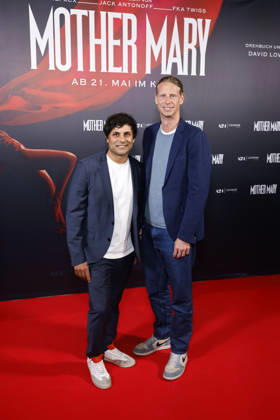 Die Produzenten Maximilian Leo und Jonas Katzenstein bei der Deutschlandpremiere von Mother Mary im Cinenova Kino. Köln, 05.05.2026 NRW Deutschland Copyright: xChristophxHardtx