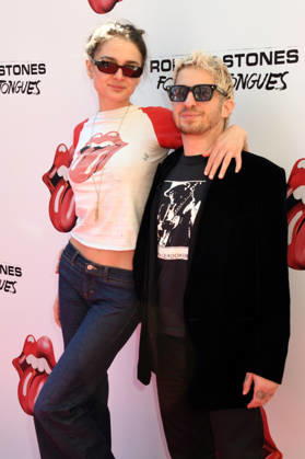 NEW YORK, NY- MAY 5: Charlotte Lawrence and Andrew Watt at The Rolling Stones: In Conversation with Conan O™Brien on May 5, 2026 at Weilin in New York City. Copyright: xmpi099 MediaPunchx