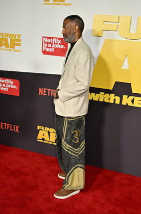 Netflix Is A Joke Festival Presents: Funny AF with Kevin Hart Ricco Ross arriving to Netflix Is A Joke Festival Presents: Funny AF with Kevin Hart held at The United Theater on Broadway on May 5, 2026 in Los Angeles, CA. Los Angeles The United Theater on Broadway California USA Copyright: xStarbuck xAFF-USA.COMx