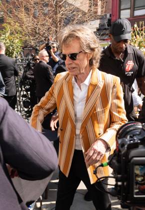 May 5, 2026, Bronx, New York, USA: Mick Jagger arrives for launch new album Foreign Tongues by Rolling Stones at Weylin in Brooklyn, New York, NY on May 5, 2026. Bronx USA  - ZUMAr339 20260505_znp_r339_018 Copyright: xLevxRadinx