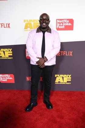 Funny AF with Kevin Hart LOS ANGELES, CALIFORNIA - MAY 05: Reg Thomas at as Netflix Is A Joke Festival Presents: Funny AF with Kevin Hart at The United Theater on Broadway on May 05, 2026 in Los Angeles, California. Credit: AdMedia EDITORIAL USE ONLY  Copyright: xx AdMediax admphotostwo987109