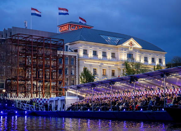 05-05-2026 Amsterdam Queen Maxima and King Willem-Alexander attend the liberation concert (Afsluiting Nationale Viering van de Bevrijding) at the Amstel in Amsterdam. Â  Copyright: xPPEx
