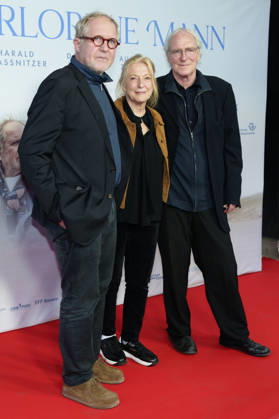 Harald Krassnitzer, Dagmar Manzel und August Zirner bei der Premiere des Kinofilms Der verlorene Mann im City Kino. München, 05.05.2026