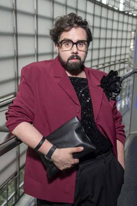 ABB DRACULA- Steven Preisner auf dem blauen Teppich bei der Pemiere von Dracula - Das Musical im BlueMax Theater am 05.05.2026 in Berlin Berlin Deutschland