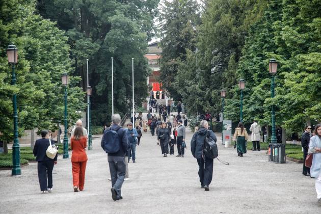 May 5, 2026, Venice, Rome, Italy: May 5, 2026, Venice. 61st International Art Exhibition of the Venice Biennale, titled In Minor Keys and curated by Koyo Kouoh. Biennale Gardens. Venice Italy  - ZUMAa289 20260505_zia_a289_303 Copyright: xMircoxToniolox xAgfx