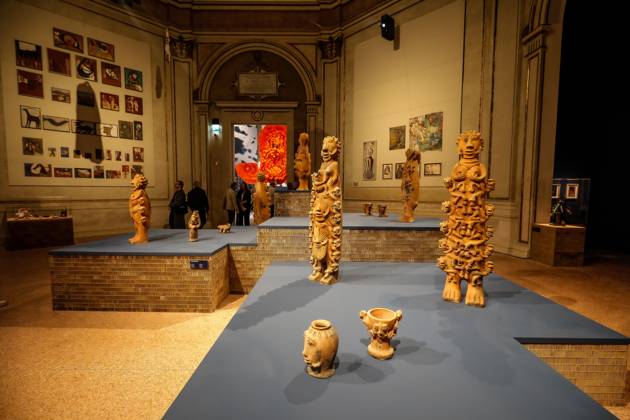 May 5, 2026, Venice, Rome, Italy: 05 05 2026 Venice. 61st International Art Exhibition of the Venice Biennale, titled In Minor Keys and curated by Koyo Kouoh. Giardini della Biennale. Central Pavilion. Work by Seyni Awa Camara. Venice Italy  - ZUMAa289 20260505_zia_a289_316 Copyright: xMircoxToniolox xAgfx