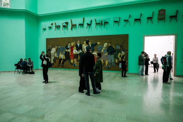 May 5, 2026, Venice, Rome, Italy: 05 05 2026 Venice. 61st International Art Exhibition of the Venice Biennale, titled In Minor Keys and curated by Koyo Kouoh. Giardini della Biennale. GERMAN Pavilion Ruin. Exhibitors: Henrike Naumann; Sung Tieu Venice Italy  - ZUMAa289 20260505_zia_a289_323 Copyright: xMircoxToniolox xAgfx