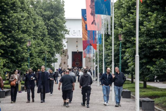 May 5, 2026, Venice, Rome, Italy: May 5, 2026, Venice. 61st International Art Exhibition of the Venice Biennale, titled In Minor Keys and curated by Koyo Kouoh. Biennale Gardens. Venice Italy  - ZUMAa289 20260505_zia_a289_320 Copyright: xMircoxToniolox xAgfx