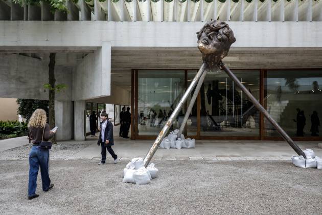 May 5, 2026, Venice, Rome, Italy: 05 05 2026 Venice. 61st International Art Exhibition of the Venice Biennale, titled In Minor Keys and curated by Koyo Kouoh. Giardini della Biennale. NORDIC COUNTRIES Pavilion (FINLAND, NORWAY, SWEDEN) How Many Angels Can Dance on the Head of a Pin Exhibitors: Benjamin Orlow, Klara Kristalova, Tori Wranes Venice Italy  - ZUMAa289 20260505_zia_a289_328 Copyright: xMircoxToniolox xAgfx
