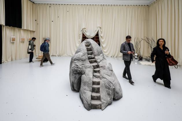 May 5, 2026, Venice, Rome, Italy: May 5, 2026, Venice. 61st International Art Exhibition of the Venice Biennale, titled In Minor Keys and curated by Koyo Kouoh. Biennale Gardens. French Pavilion Comme Saturne. Exhibitor: Yto Barrada Venice Italy  - ZUMAa289 20260505_zia_a289_338 Copyright: xMircoxToniolox xAgfx