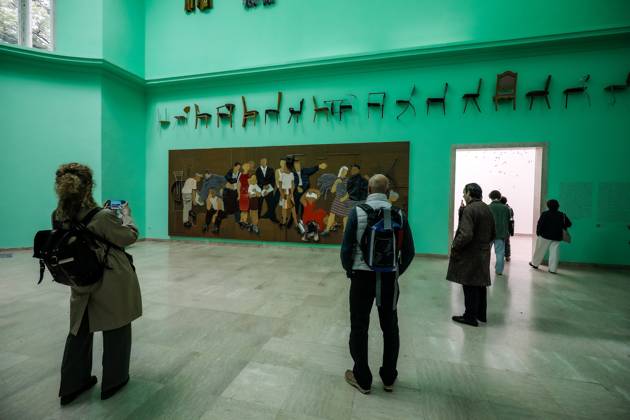 May 5, 2026, Venice, Rome, Italy: 05 05 2026 Venice. 61st International Art Exhibition of the Venice Biennale, titled In Minor Keys and curated by Koyo Kouoh. Giardini della Biennale. GERMAN Pavilion Ruin. Exhibitors: Henrike Naumann; Sung Tieu Venice Italy  - ZUMAa289 20260505_zia_a289_329 Copyright: xMircoxToniolox xAgfx