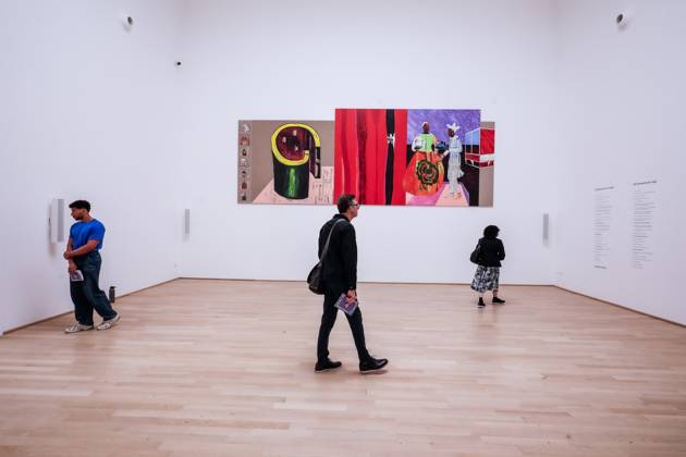 May 5, 2026, Venice, Rome, Italy: 05 05 2026 Venice. 61st International Art Exhibition of the Venice Biennale, titled In Minor Keys and curated by Koyo Kouoh. Giardini della Biennale. British Pavilion. Predicting History: Testing Translation. Exhibitor: Lubaina Himid RA Venice Italy  - ZUMAa289 20260505_zia_a289_339 Copyright: xMircoxToniolox xAgfx