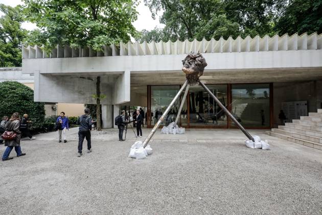 May 5, 2026, Venice, Rome, Italy: 05 05 2026 Venice. 61st International Art Exhibition of the Venice Biennale, titled In Minor Keys and curated by Koyo Kouoh. Giardini della Biennale. NORDIC COUNTRIES Pavilion (FINLAND, NORWAY, SWEDEN) How Many Angels Can Dance on the Head of a Pin Exhibitors: Benjamin Orlow, Klara Kristalova, Tori Wranes Venice Italy  - ZUMAa289 20260505_zia_a289_349 Copyright: xMircoxToniolox xAgfx